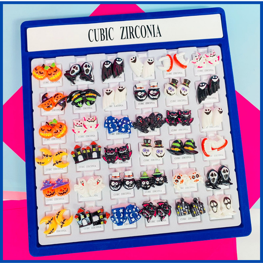 36 Pares de aretes Hallowen