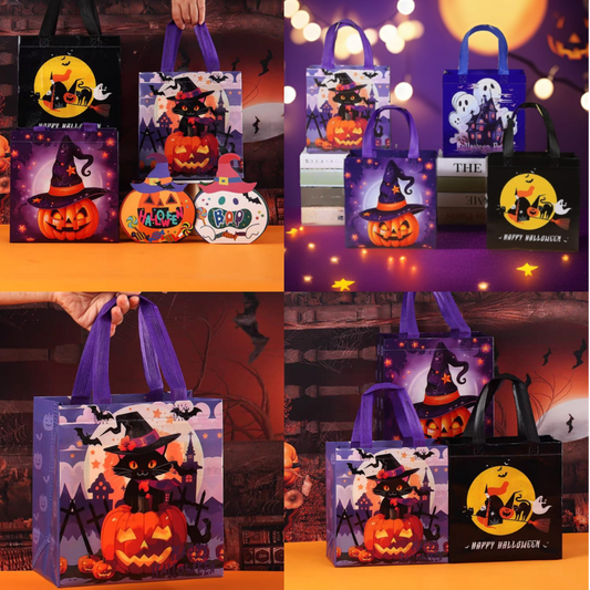 12 Bolsas dulcero halloween