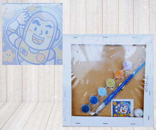 Lienzo para pintar personajes