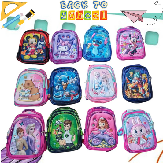 Trío mochila luz