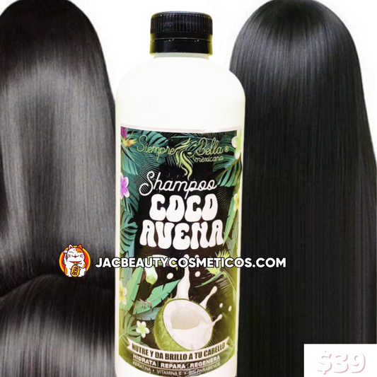 Shampoo avena y coco