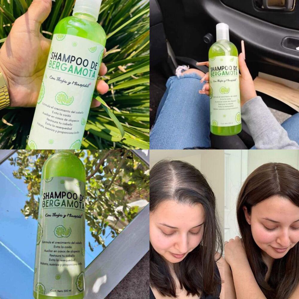 shampoo de bergamota