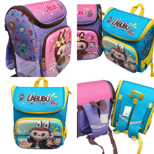 Lonchera tipo mochila Labubu