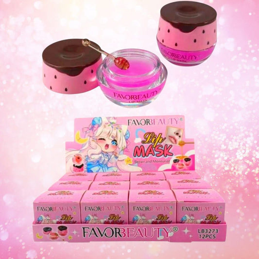12 Lip mask tarro miel