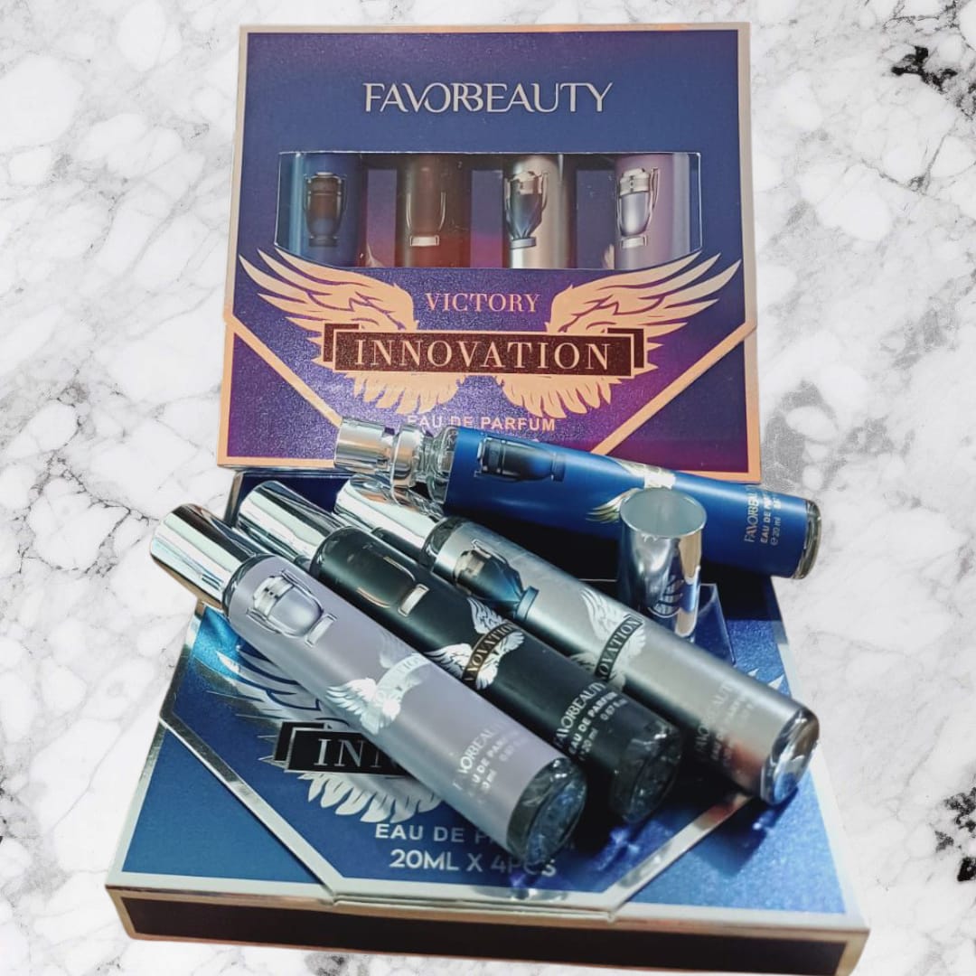 Set 4 perfumes bolsillo INOVATION