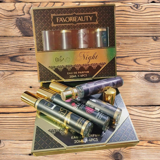 Set 4 perfumes de bolsillo NIGTH