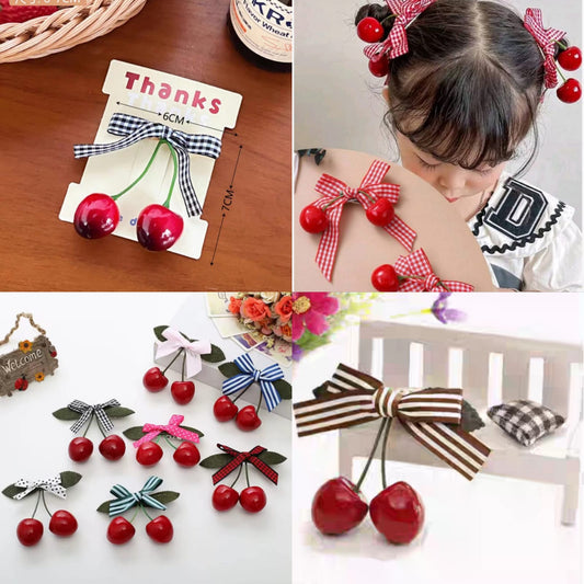 12 Broches cereza