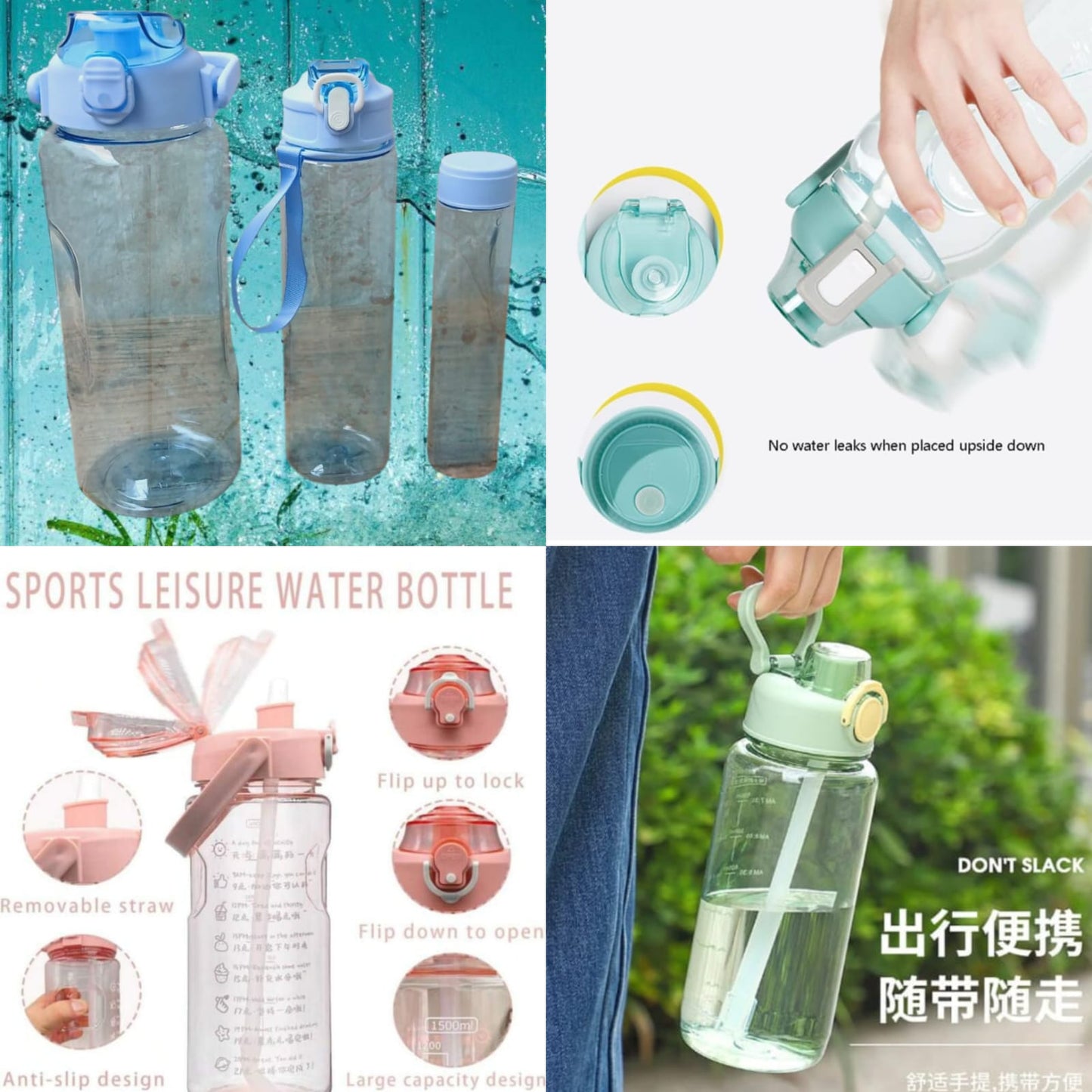 Botella trio