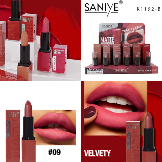 6 Labial matte SANIYE