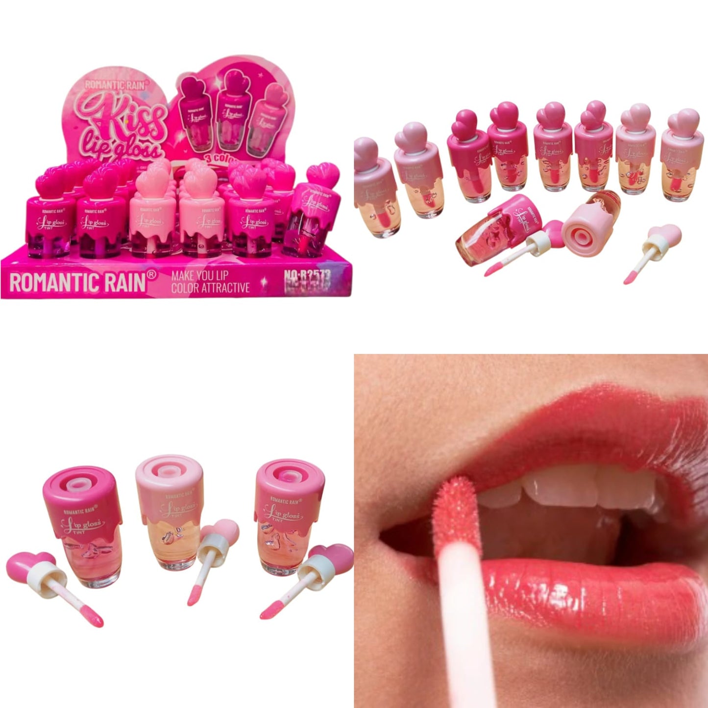 12 Lip gloss romantic