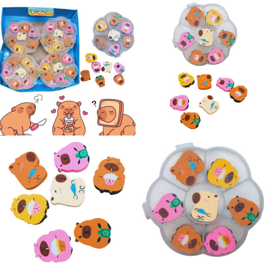 24 Paquetes de borrador capibara