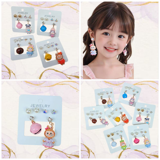 12 Aretes kawai 3D