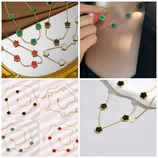 Collar trebol