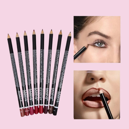 12 Lapiz de ojos y labios SANIYES
