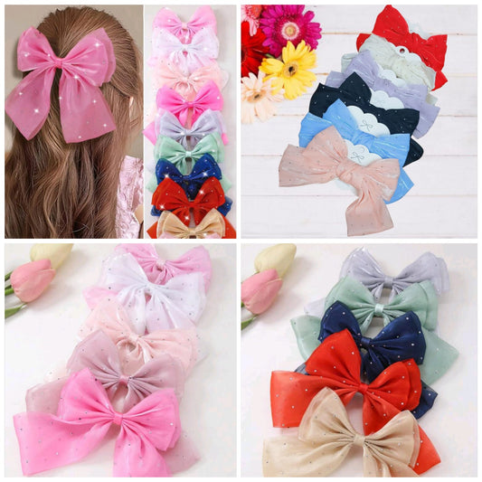 12 Moños colores