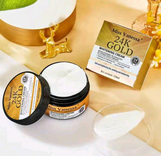 Crema facial 24k