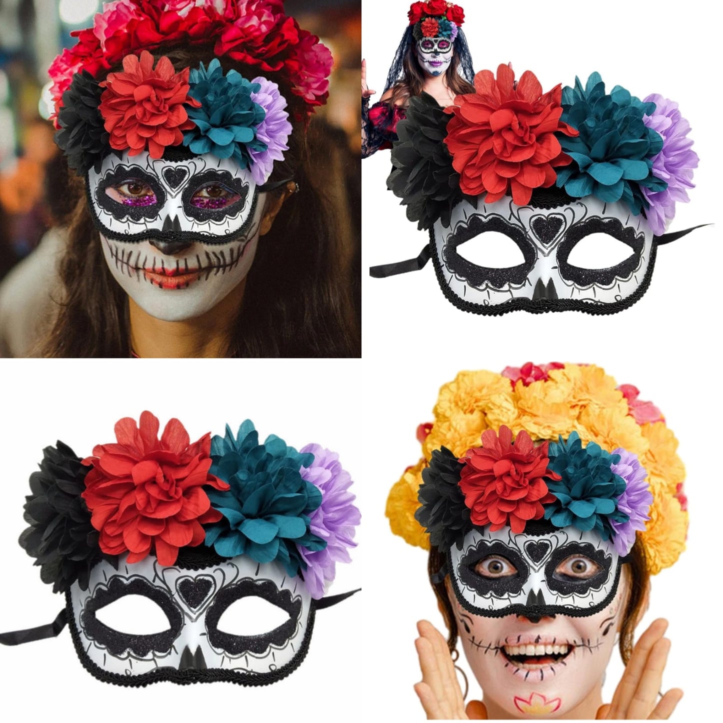Antifaz catrina