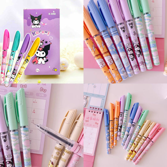12 lapiceros gel sanrio