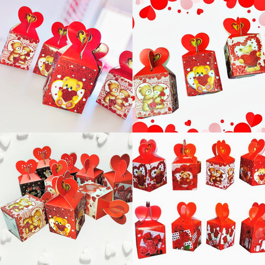 12 cajitas de regalo