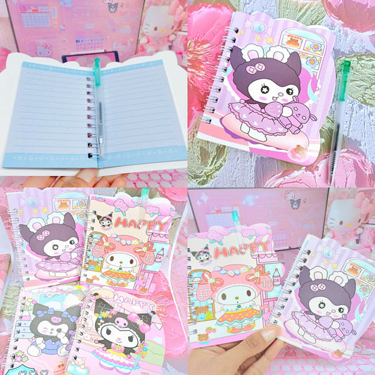 12 mini Libreta con lapicero