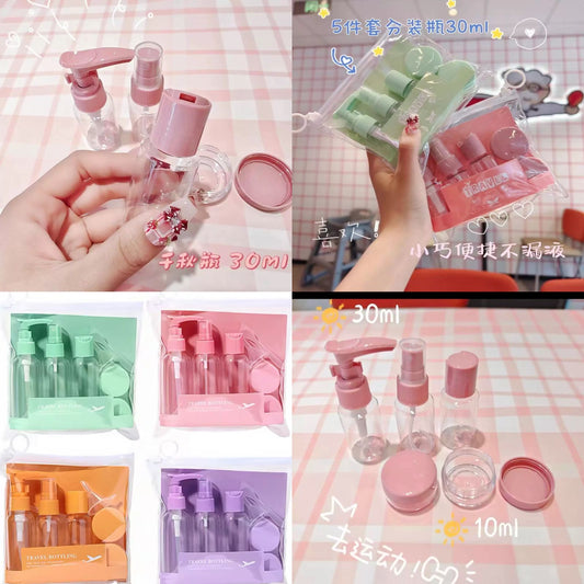 Set envases para viajar