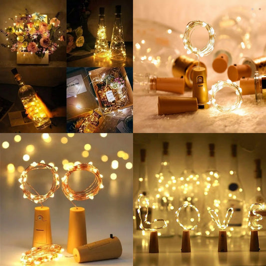 10 Corcho de luz calida