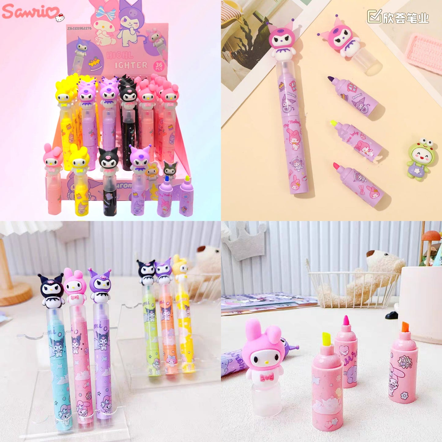 12 Marca textos sanrio