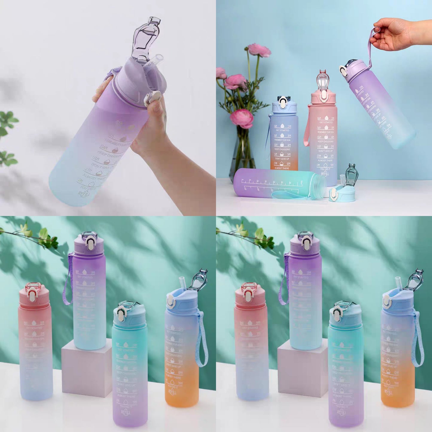 Botella degradado 900 ml
