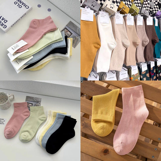 10 Calcetas colores