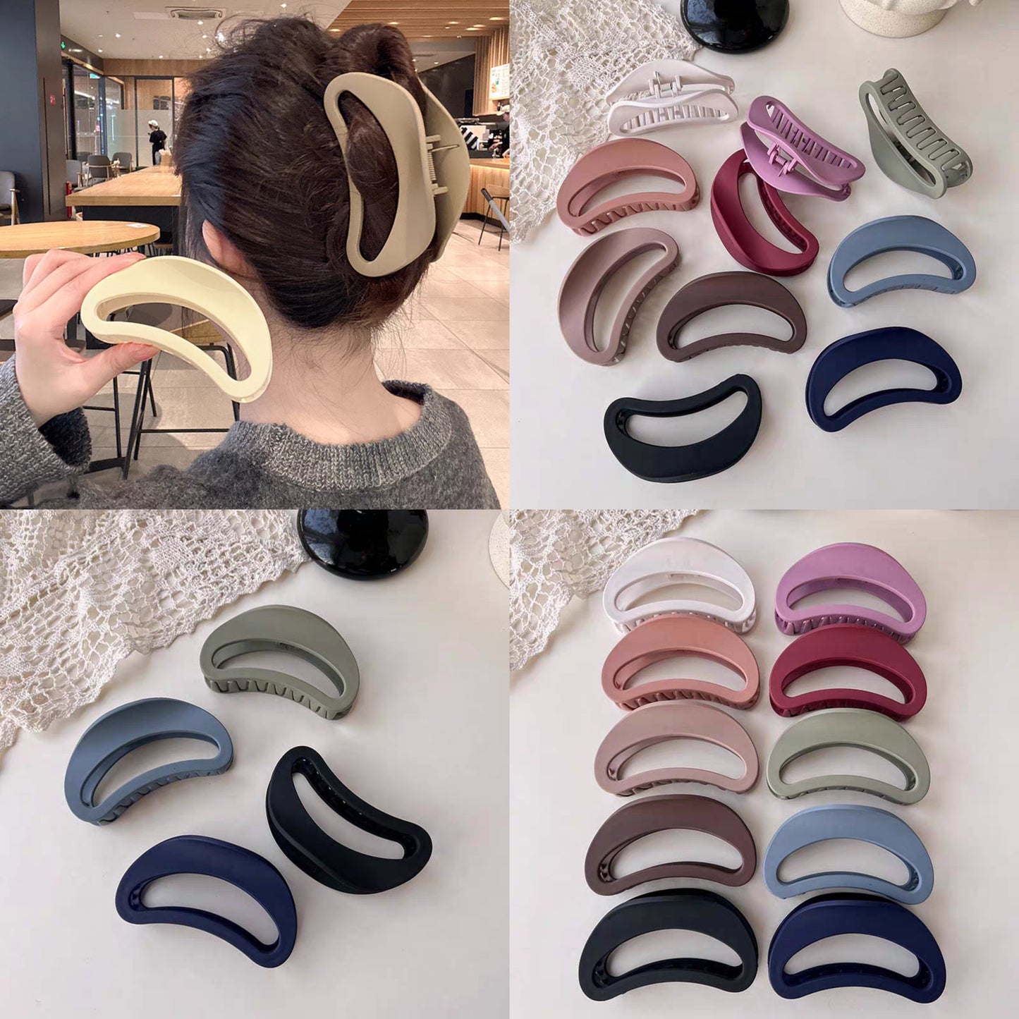 12 pinzas luna